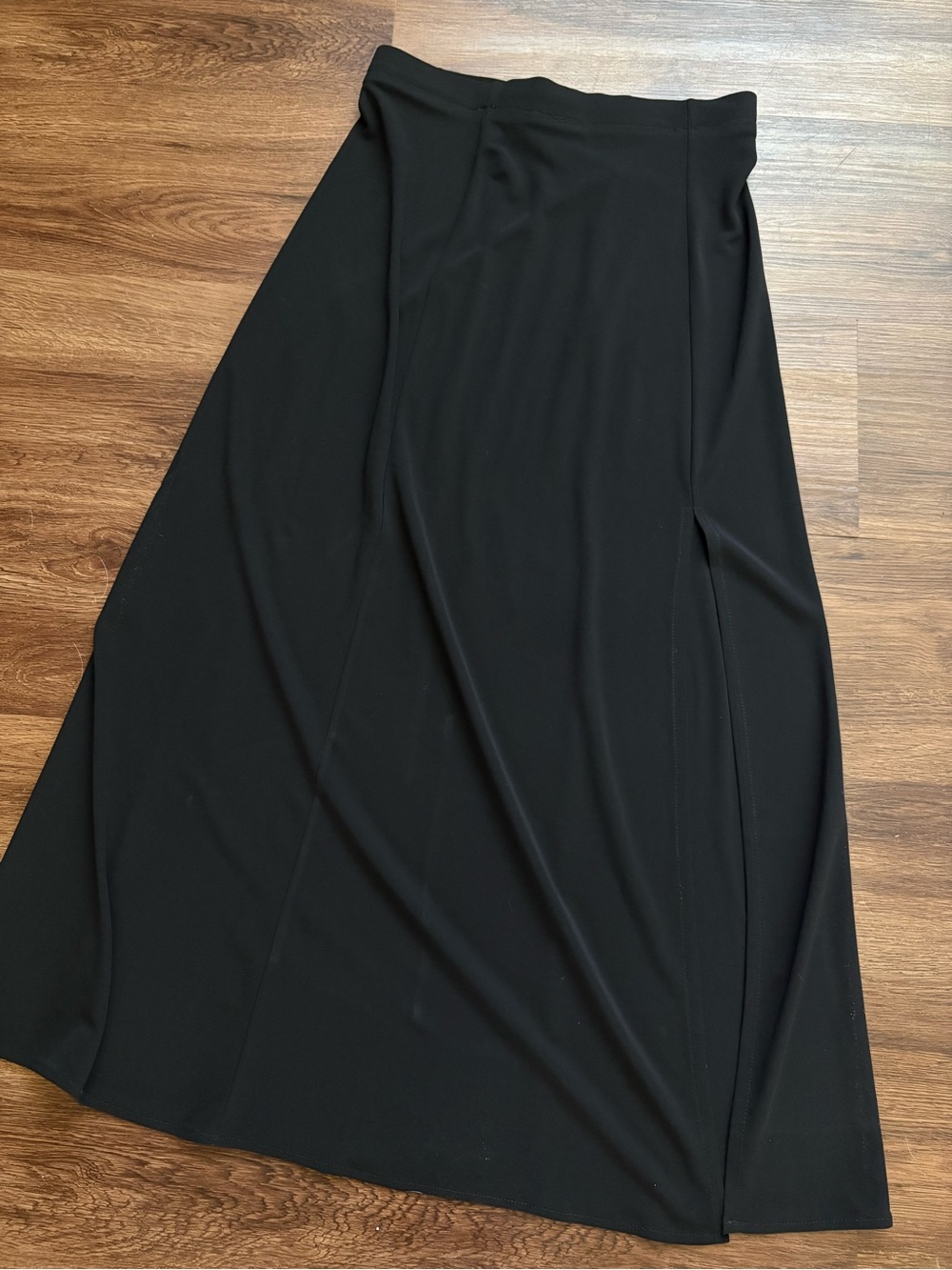 Vintage 90s Kookai Slit Maxi Skirt S